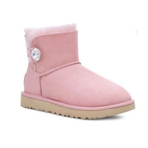 UGG Mini Bailey Button Bling Boot